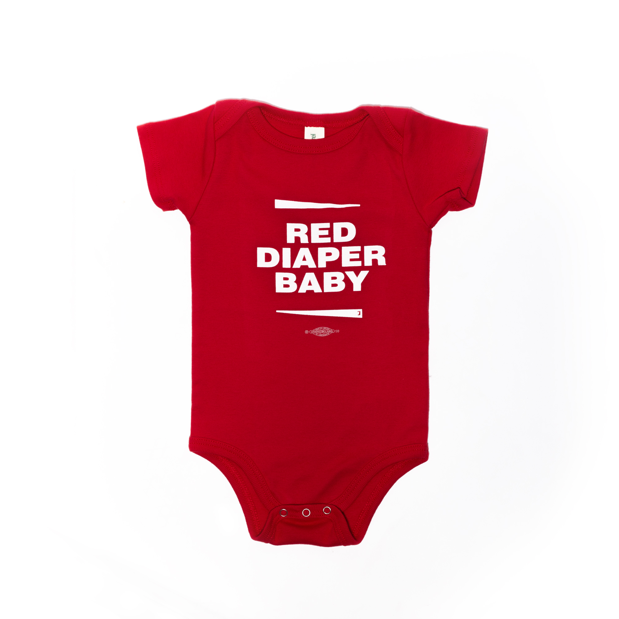 Red Diaper Baby: Jacobin Onesie